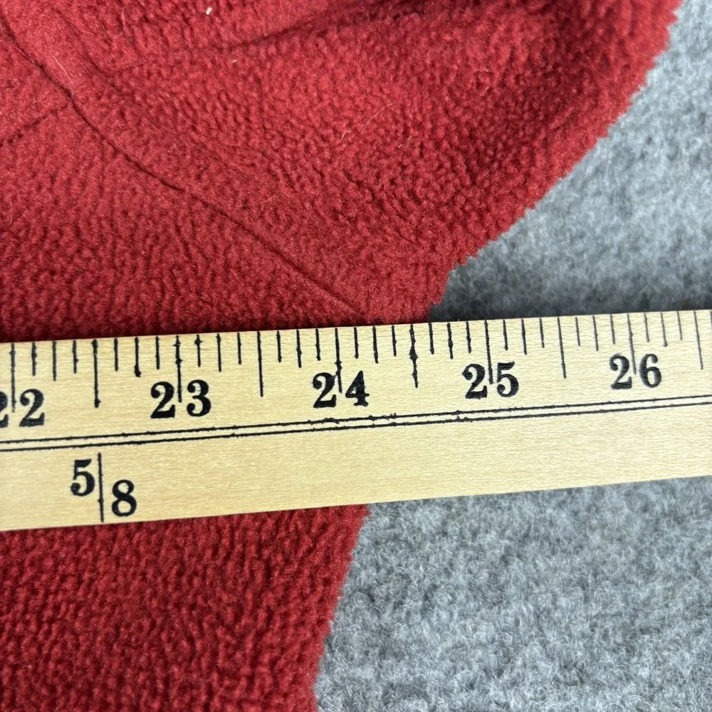 The North Face Jacket Mens Xl Polartec‎ Fleece Red Full Zip Outdoor Coat Casual