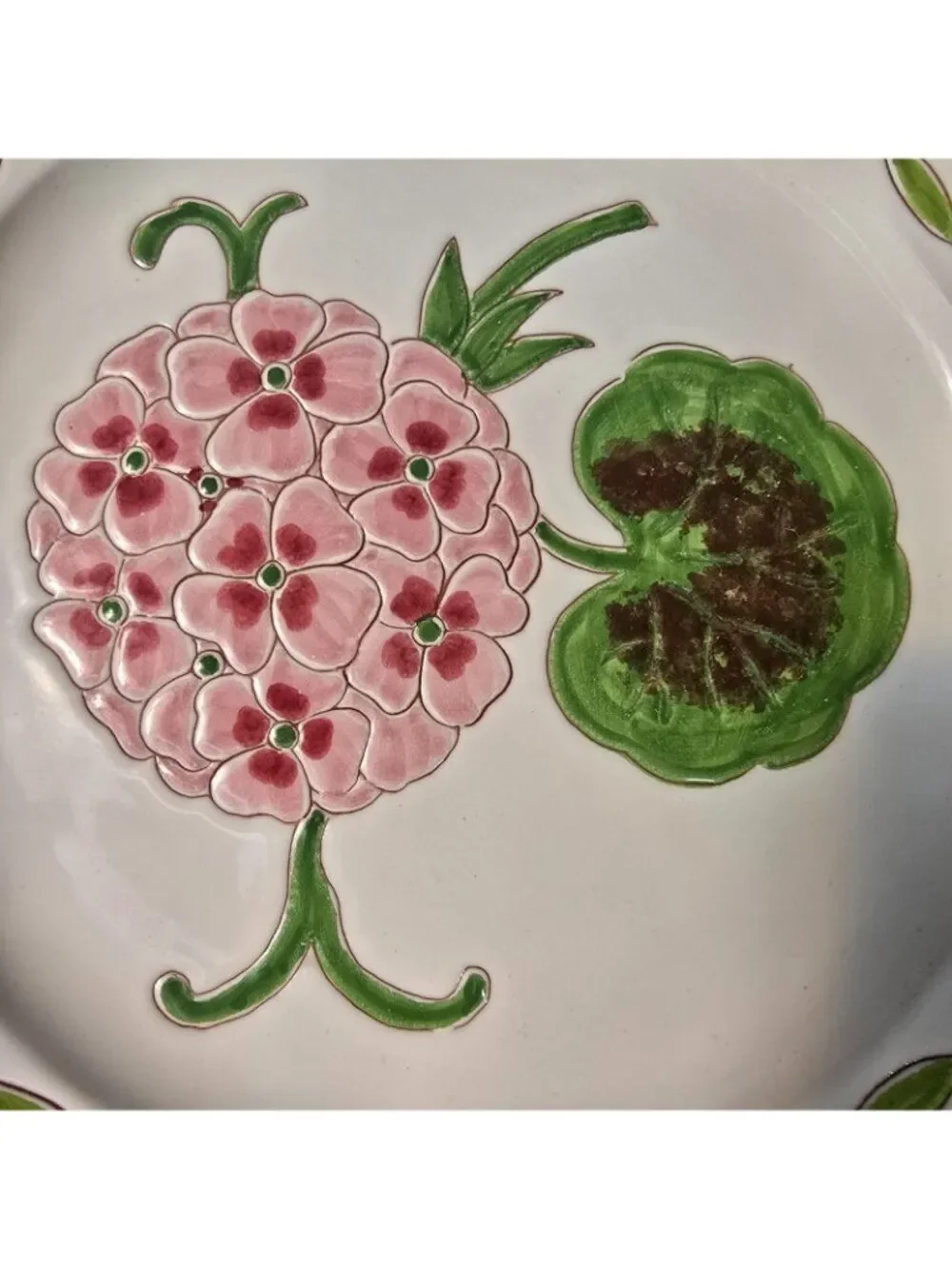 Vintage Italian 1671 Octagonal Lunch Plate 9.75
