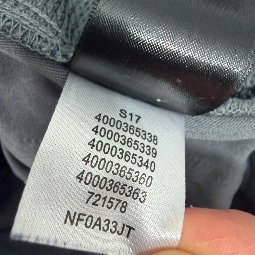 The North Face Pants Mens 40x26 Gray Straight Leg Nylon Spandex Outdoor NF0A33JT