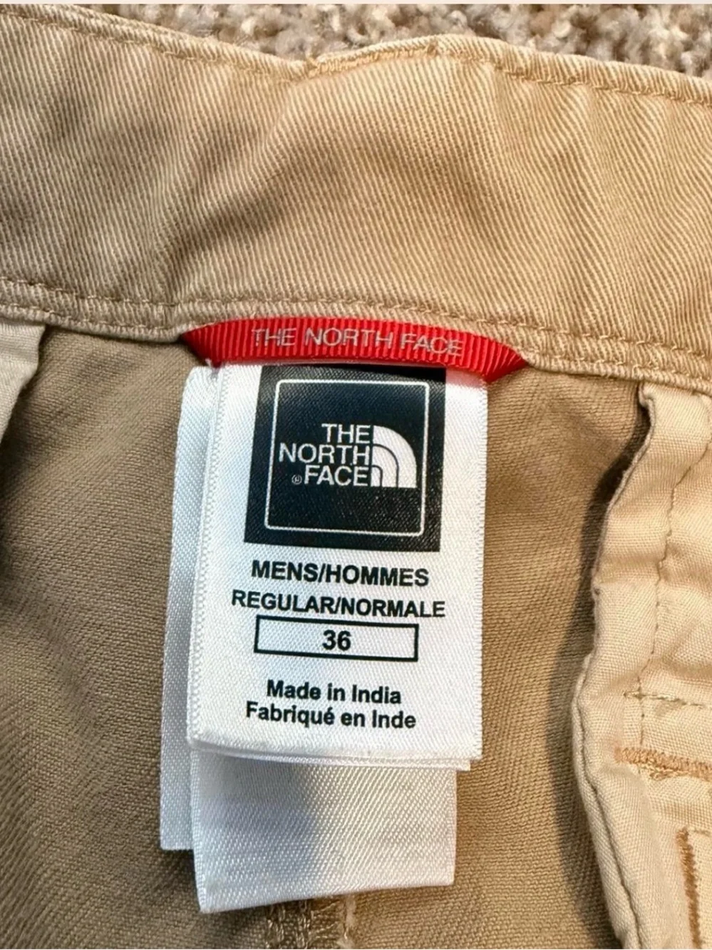 The North Face Men's Cargo Shorts - Tan