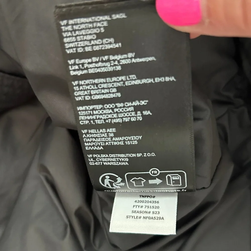 The North Face brand north