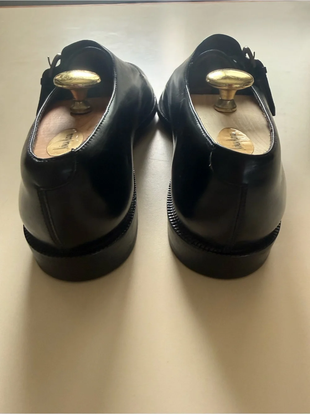 Salvatore Ferragamo Black Double Monk Strap Leather Shoes