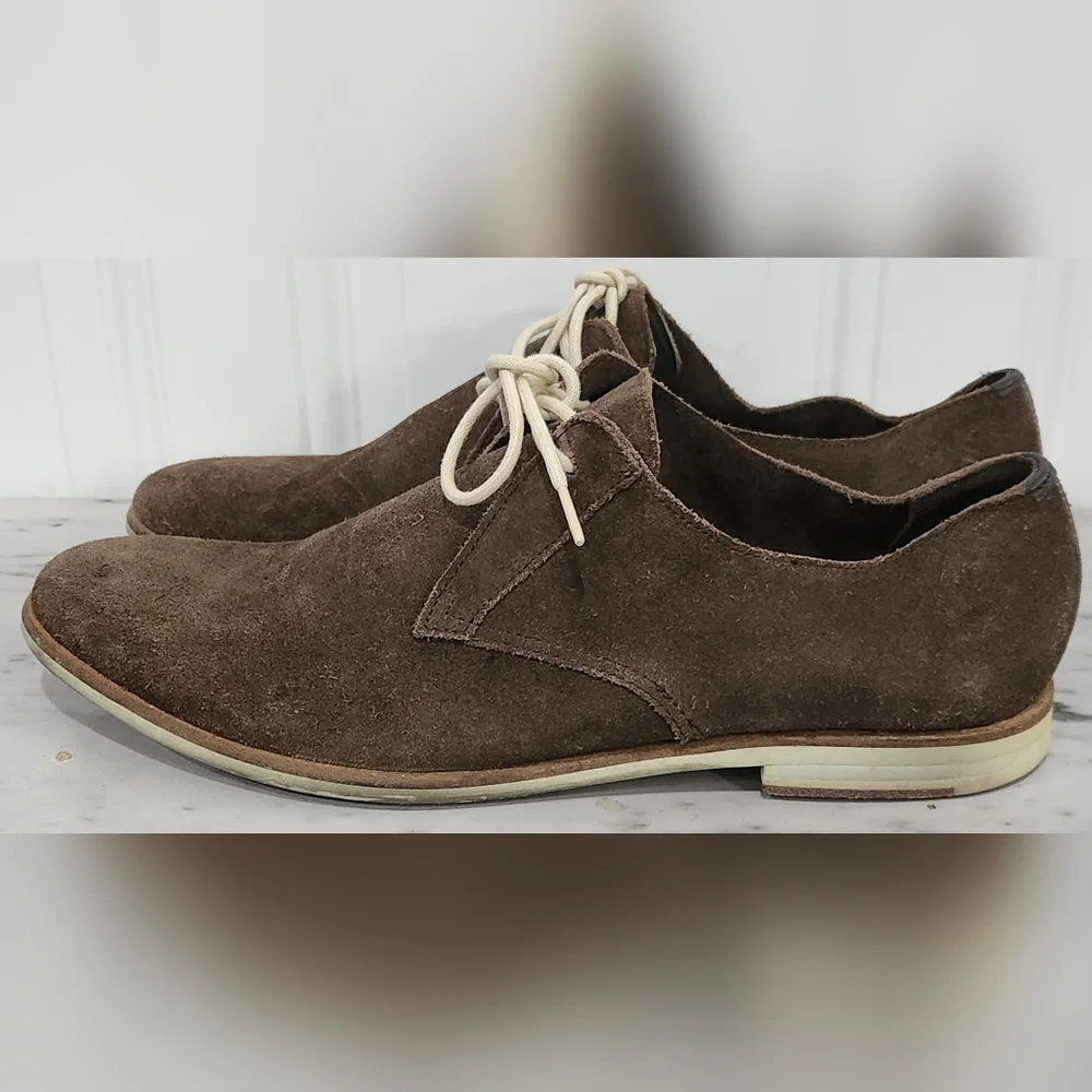Ted Baker London brown suede shoes men's size 9
