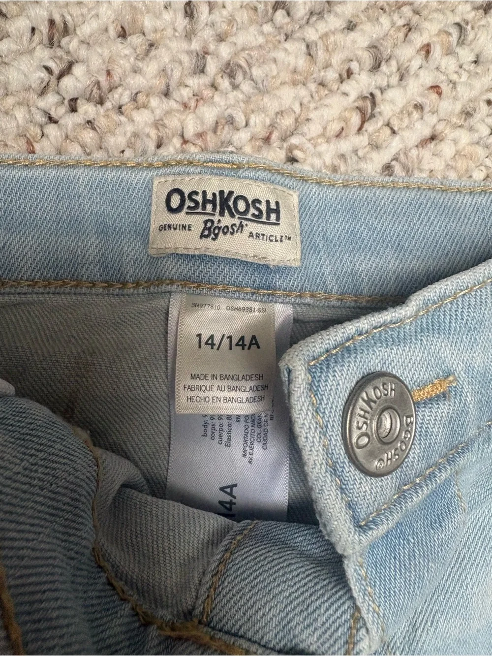 OshKosh Bgosh button front