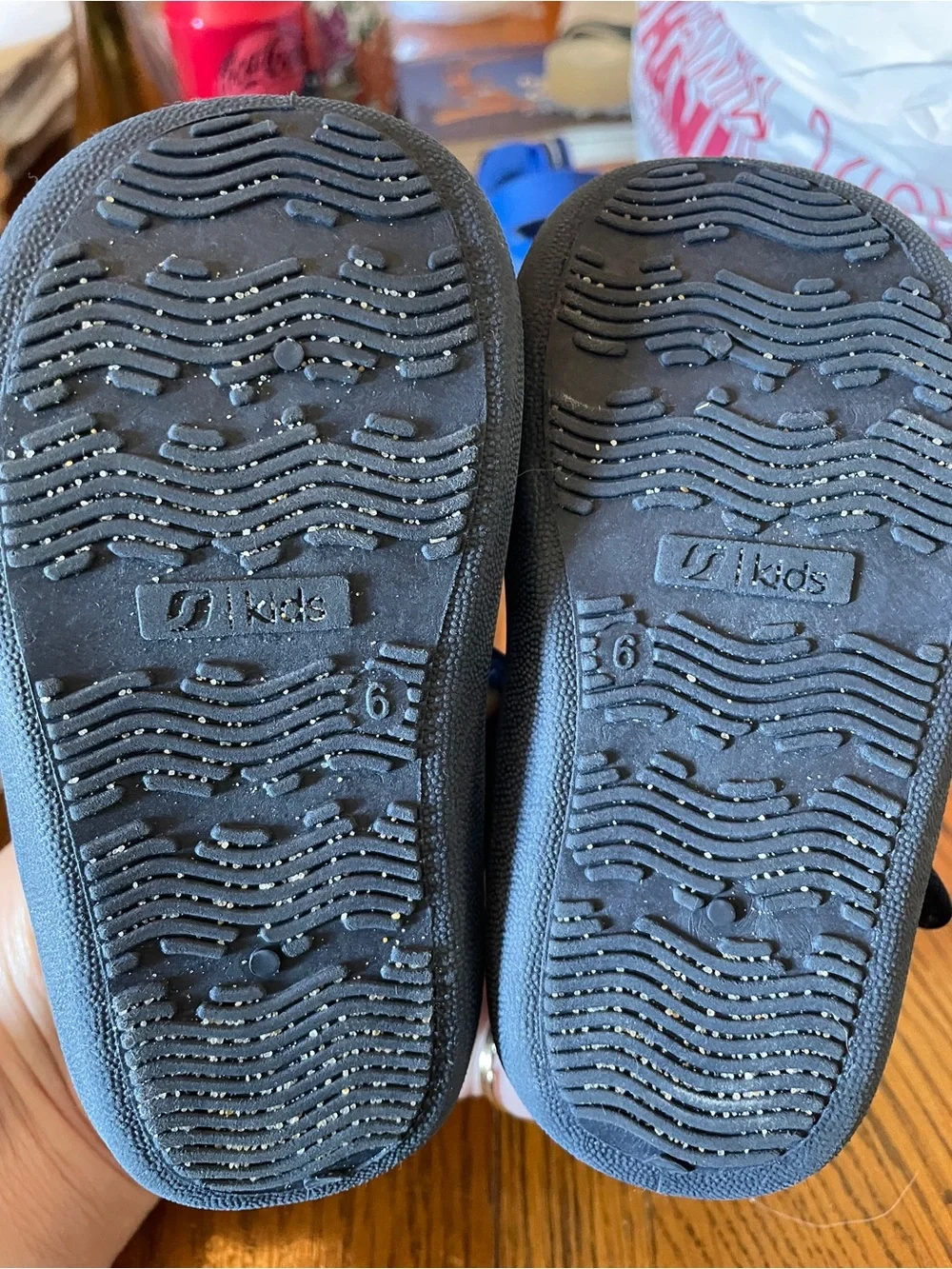 Kids Navy Dinosaur water Shoes