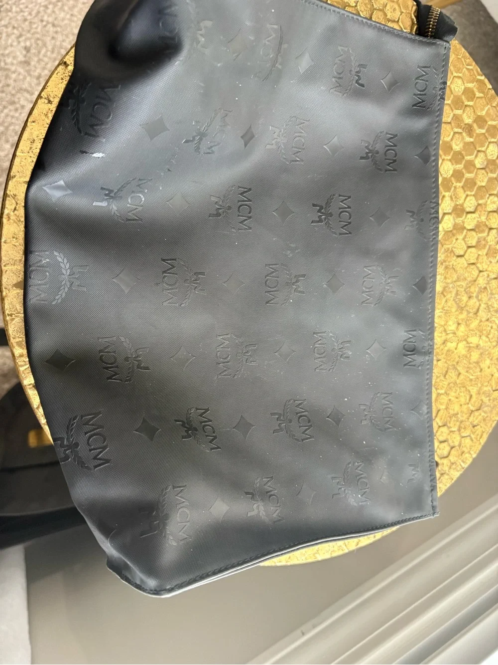 MCM toiletry bag