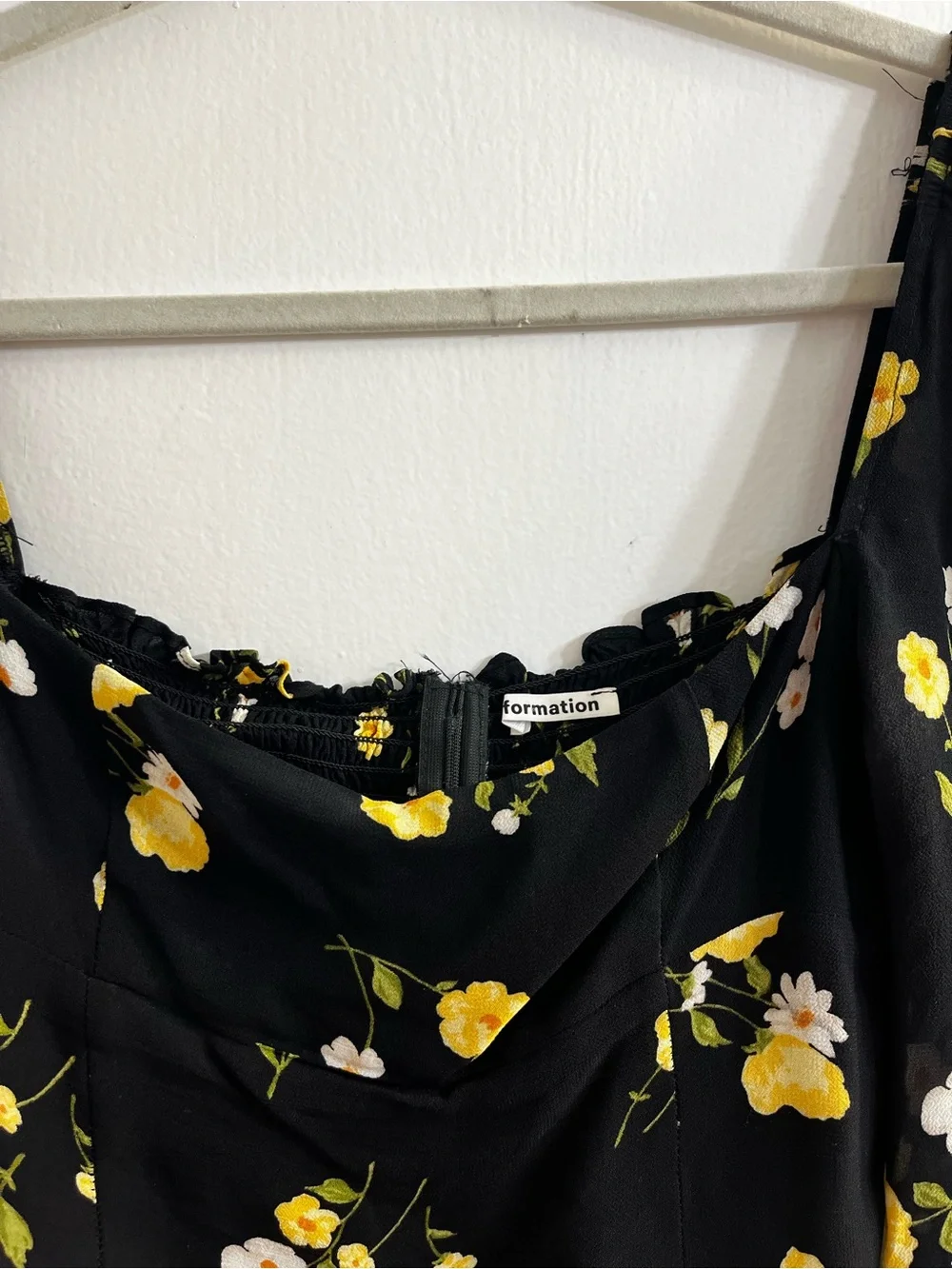 Reformation smocked bodice