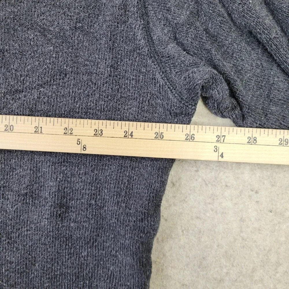 Banana Republic Cabin Wear Sweater Mens XL Gray Round Neck Pullover Fisherman