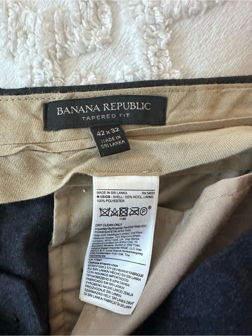 Banana Republic classic tailored