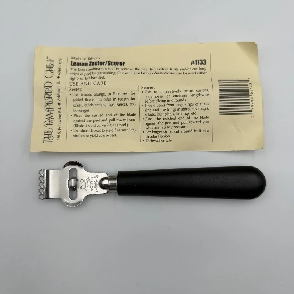 The Pampered Chef Citrus Lemon Zester‎ / Scorer 1133