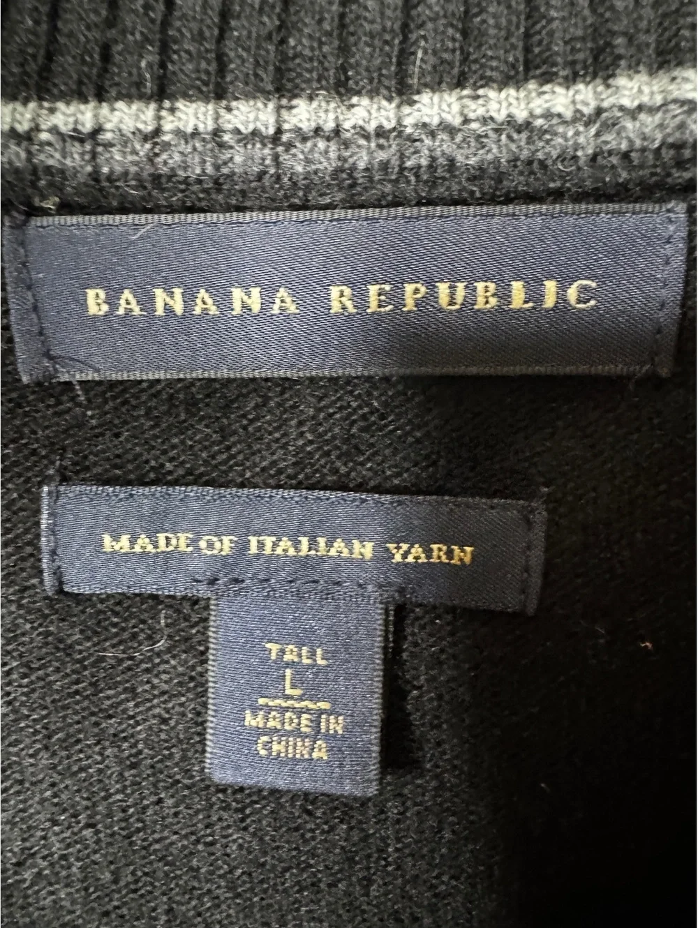 Banana Republic carefully next