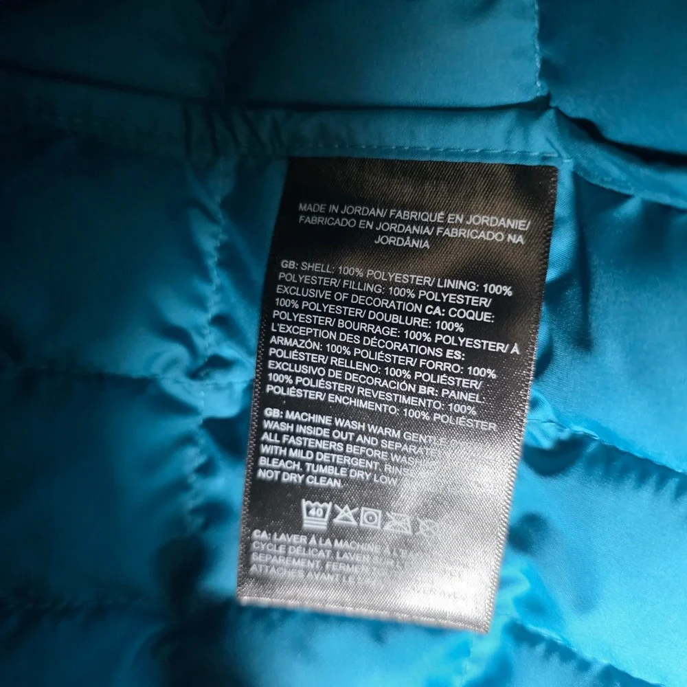 The North Face Thermal Insulation Jacket Men XL Digital Steel Blue NF0A8A50 $210