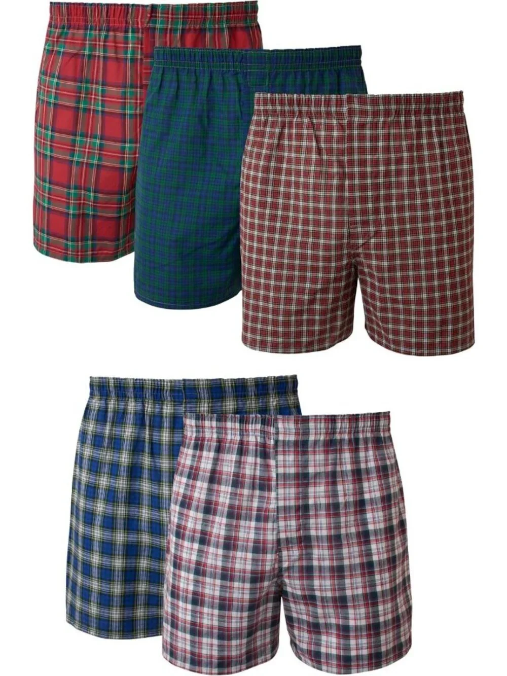 Men's Cool & Breathable Cotton Boxers Pack | Moisture-Wicking Underwear