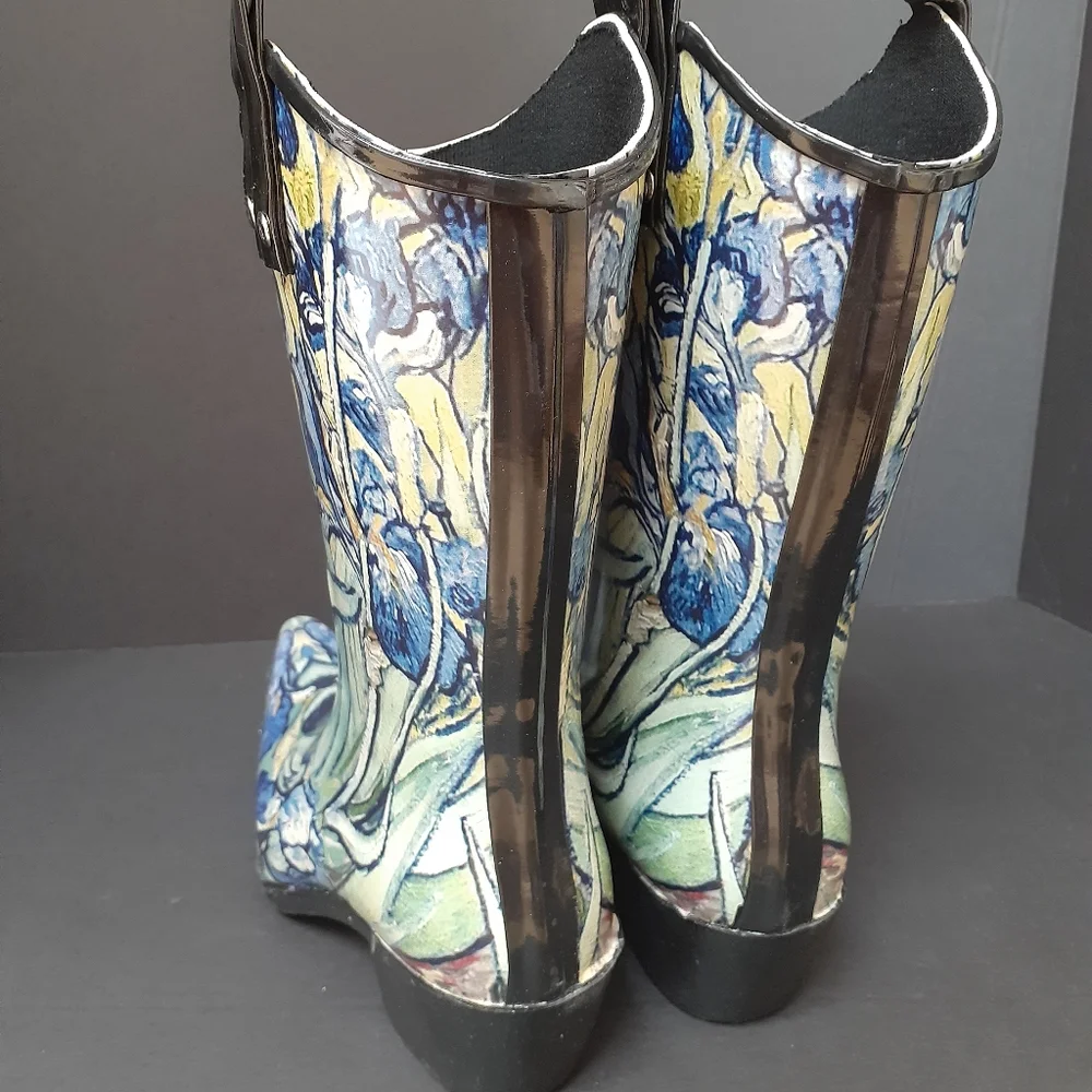 Nomad Yippy Rainboots Monet Sz 7