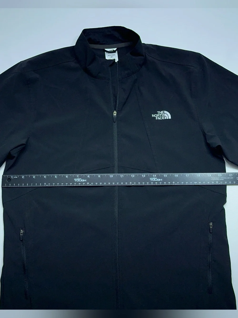 The North Face Jacket Mens Size Small Black Lightweight Windbreaker Hiking