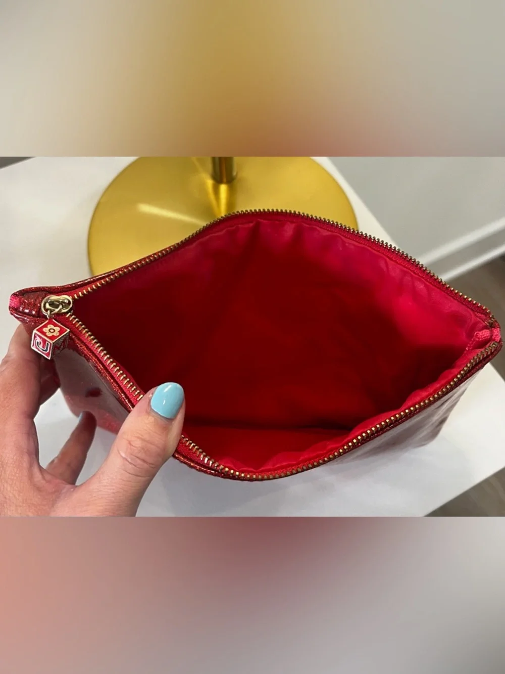 Marc Jacobs sparkling red