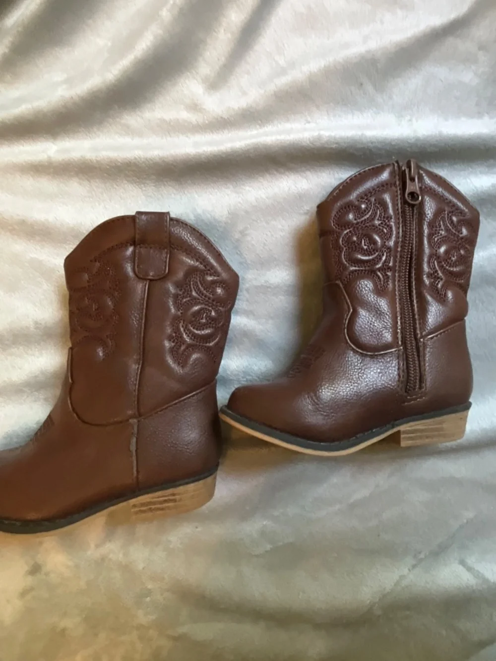 Cat & Jack brown faux