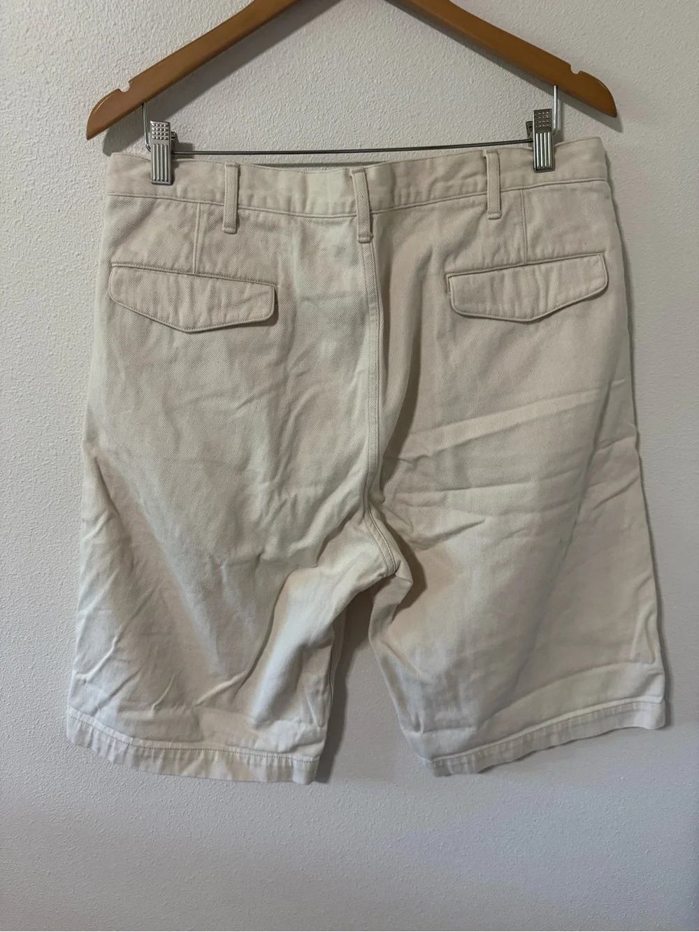 Niche Authentic Dry Goods Japanese Streetwear Utility Bermuda Shorts Natural-L