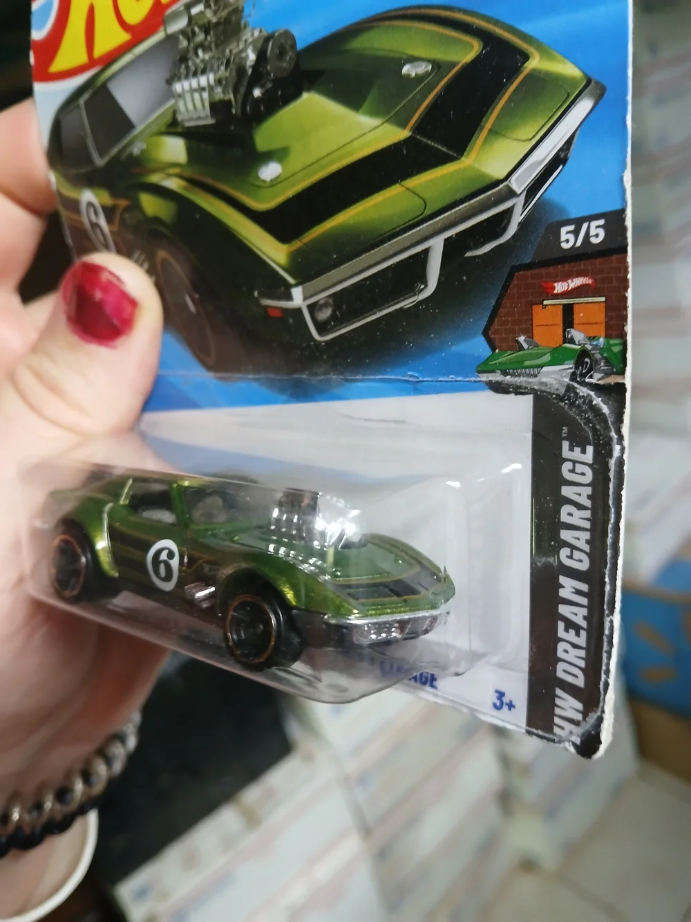 Hot Wheels ‘68 Corvette - Gas Monkey Garage from the 2025 HW Dream Garage series