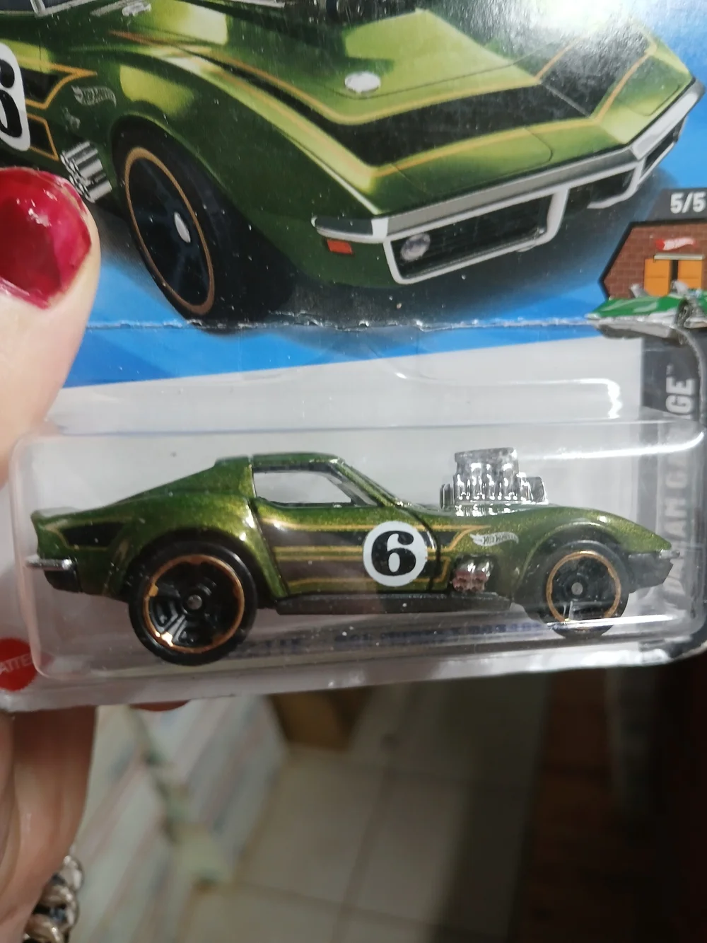 Hot Wheels ‘68 Corvette - Gas Monkey Garage from the 2025 HW Dream Garage series