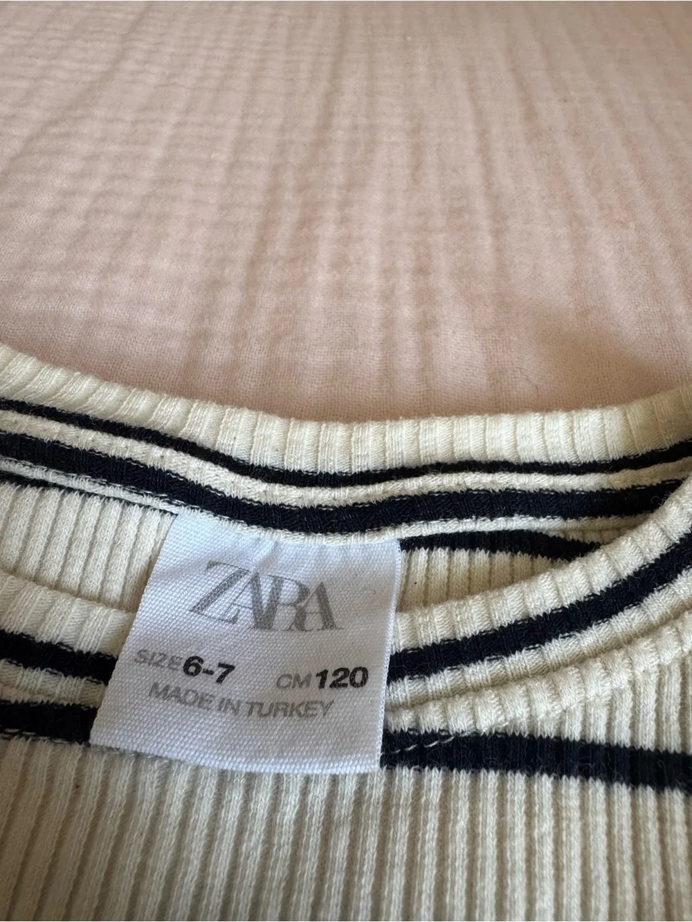 Zara cream knit
