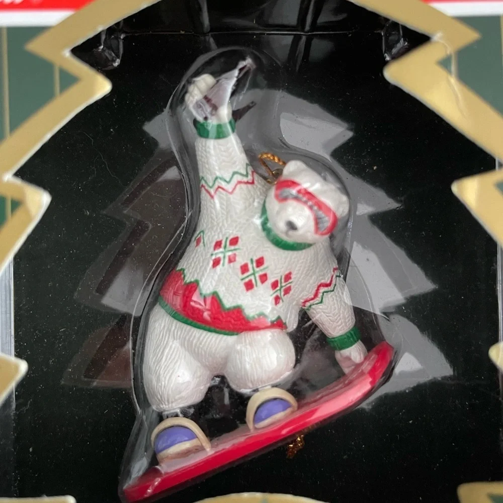 Coca-Cola Polar Bear vintage 1995/1996 collectible Ornament