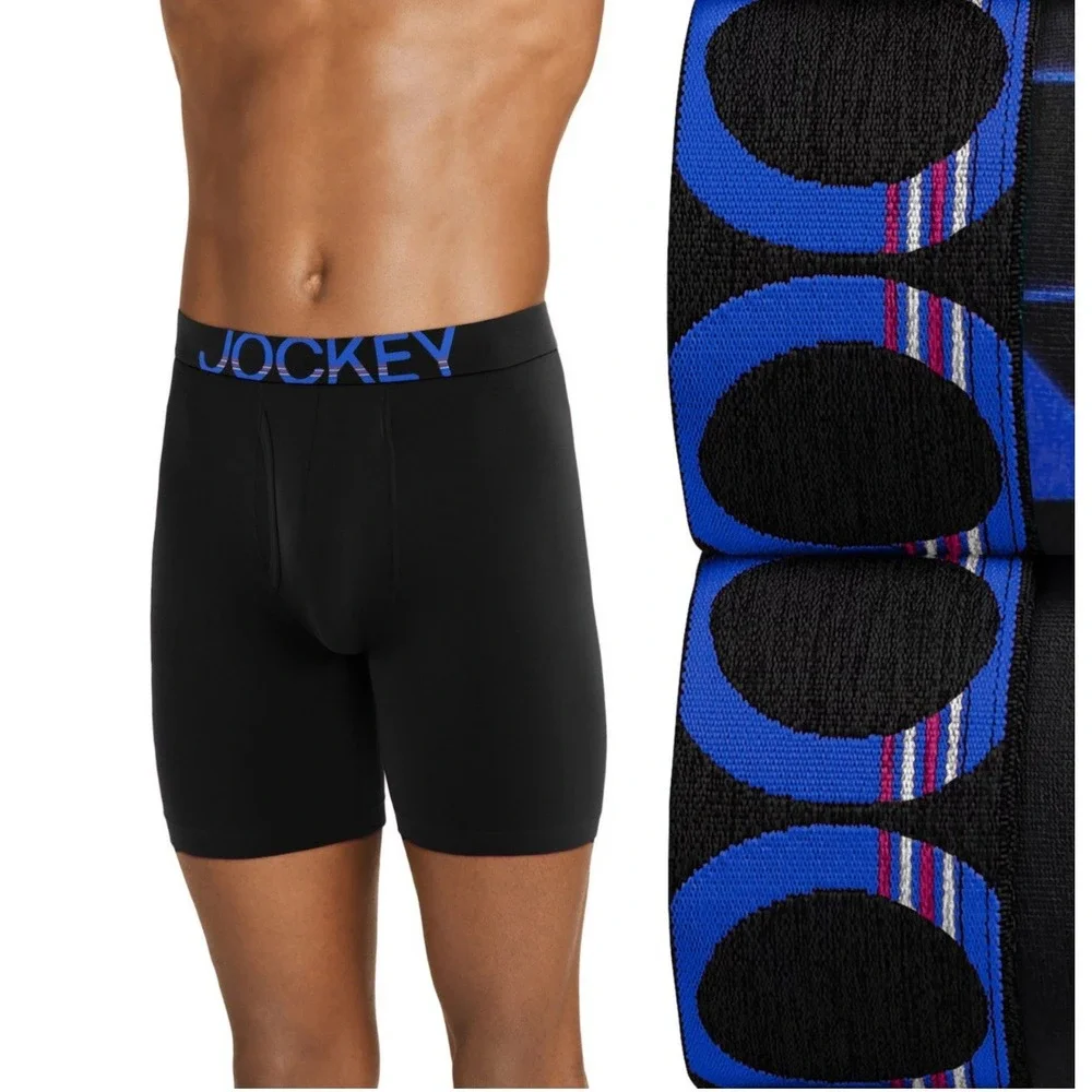 Jockey ActiveStretch Midway 2-pk. Big & Tall Long Leg 7