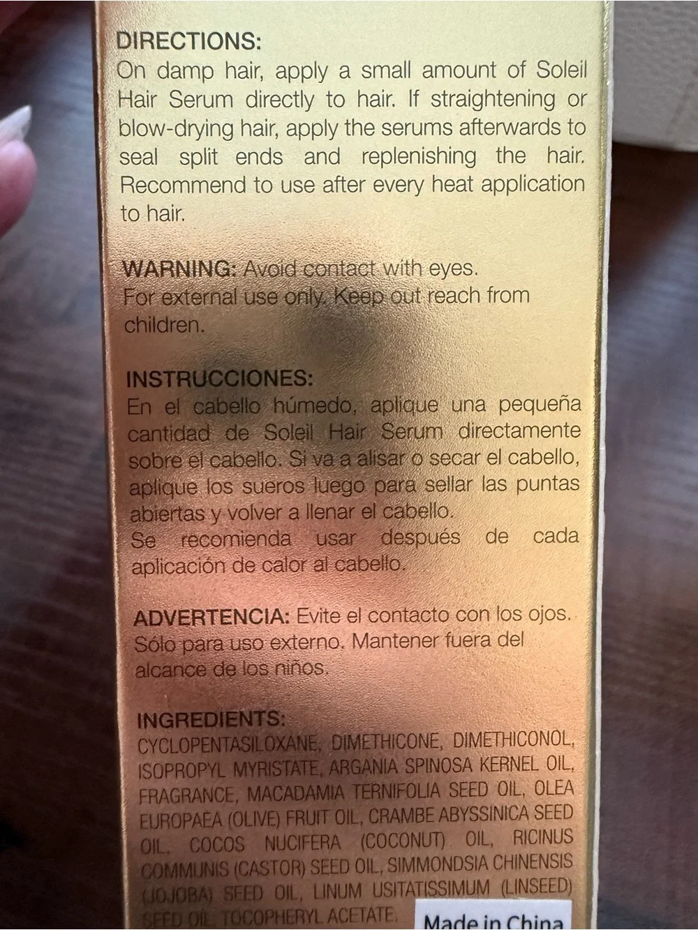 Soleil Hair Tools moroccan hair