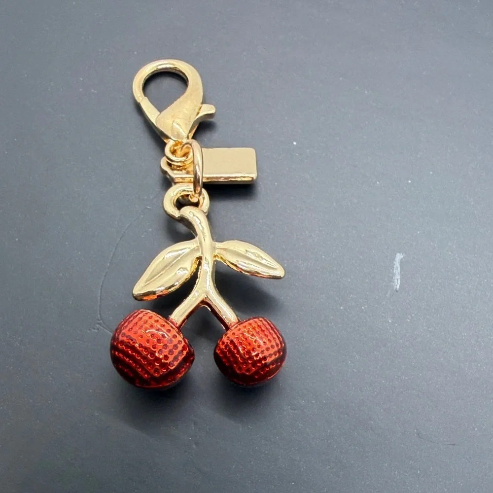3/$15 🌸 Red Cherry Purse or Keychain Charm