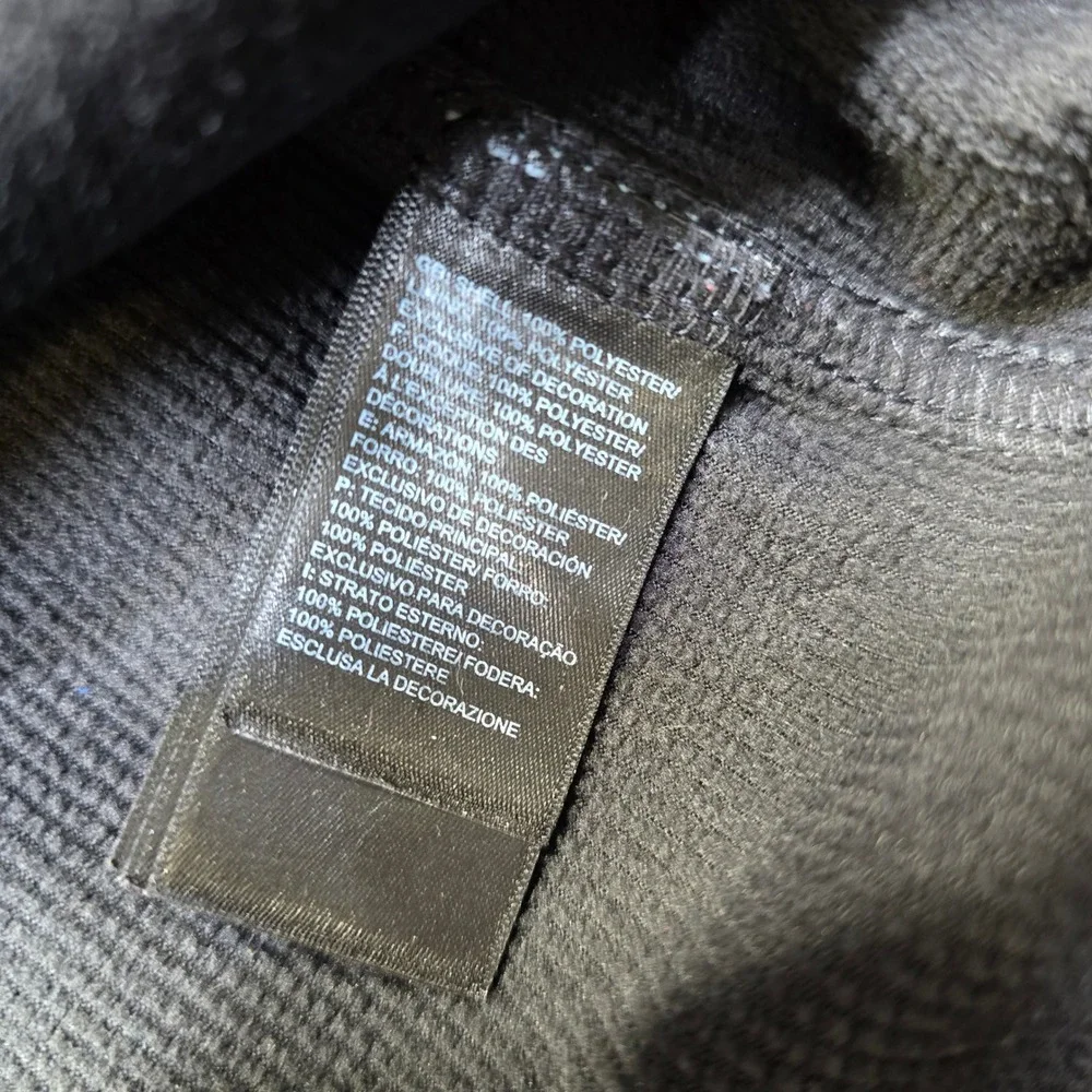 The North Face windbreaker back