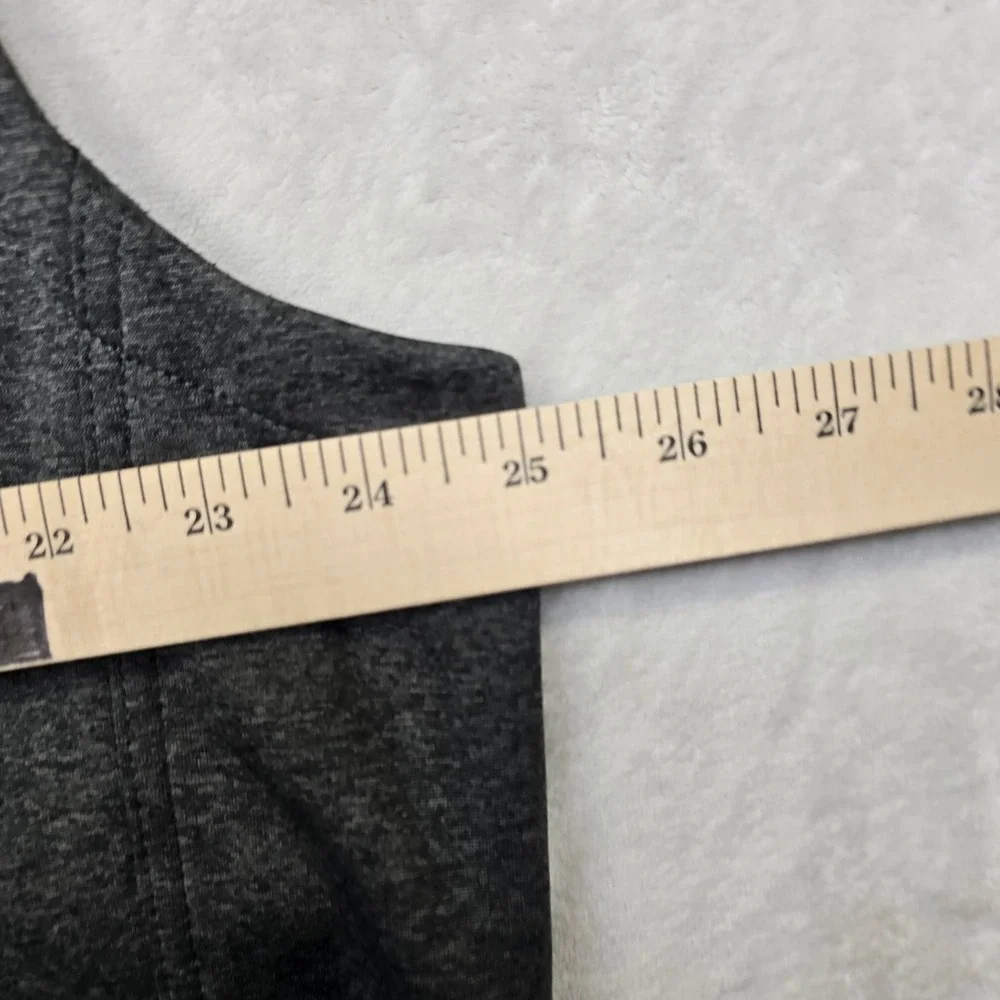 The North Face vest collar two