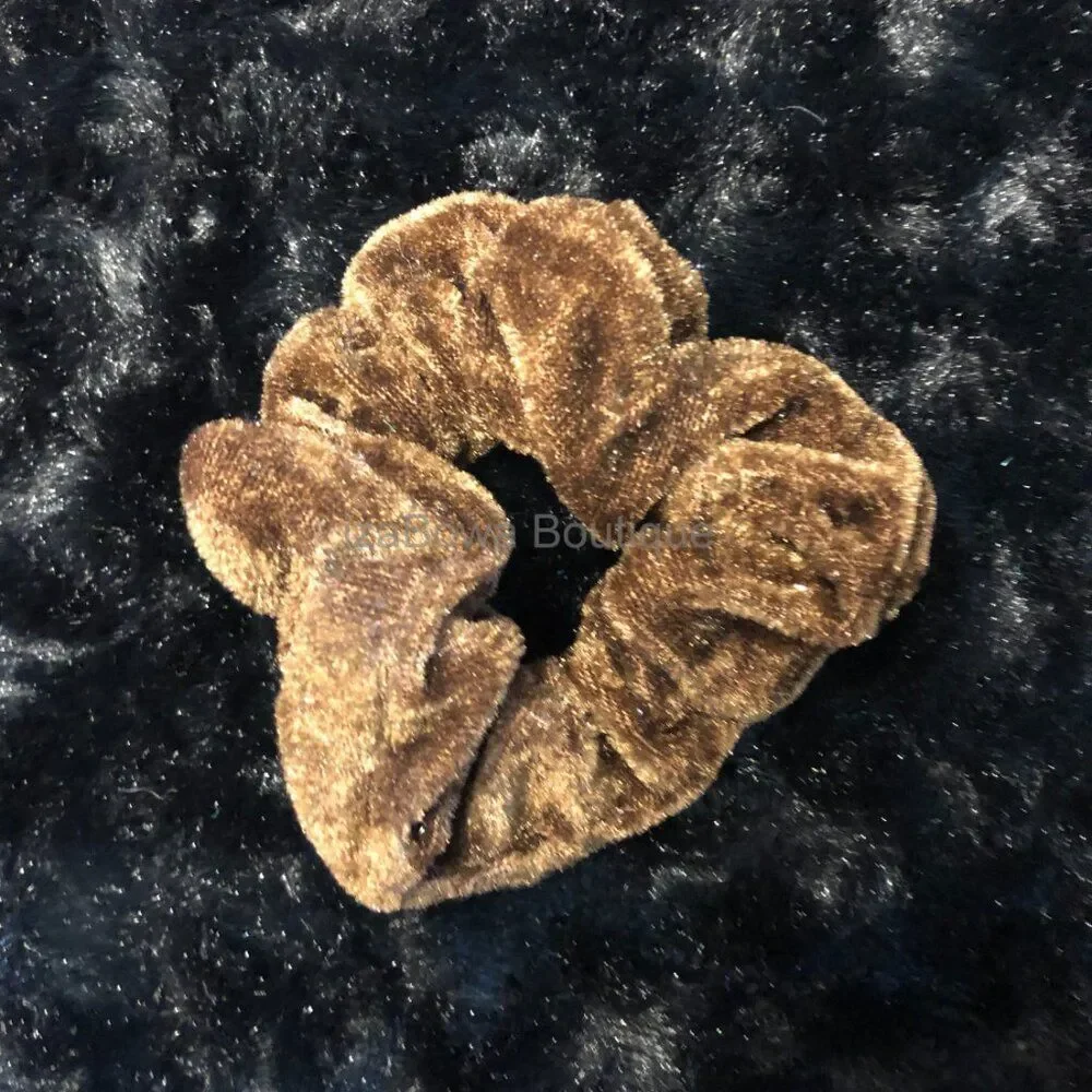 Bundle (6) Satin & Velvet Scrunchie   ISC8130- KIDS  Handmade NWT Boutique