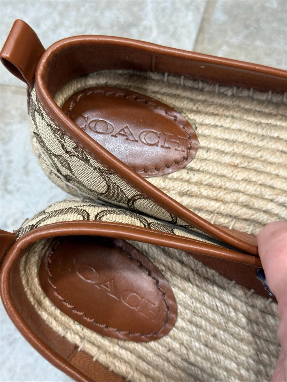 Coach carson espadrille
