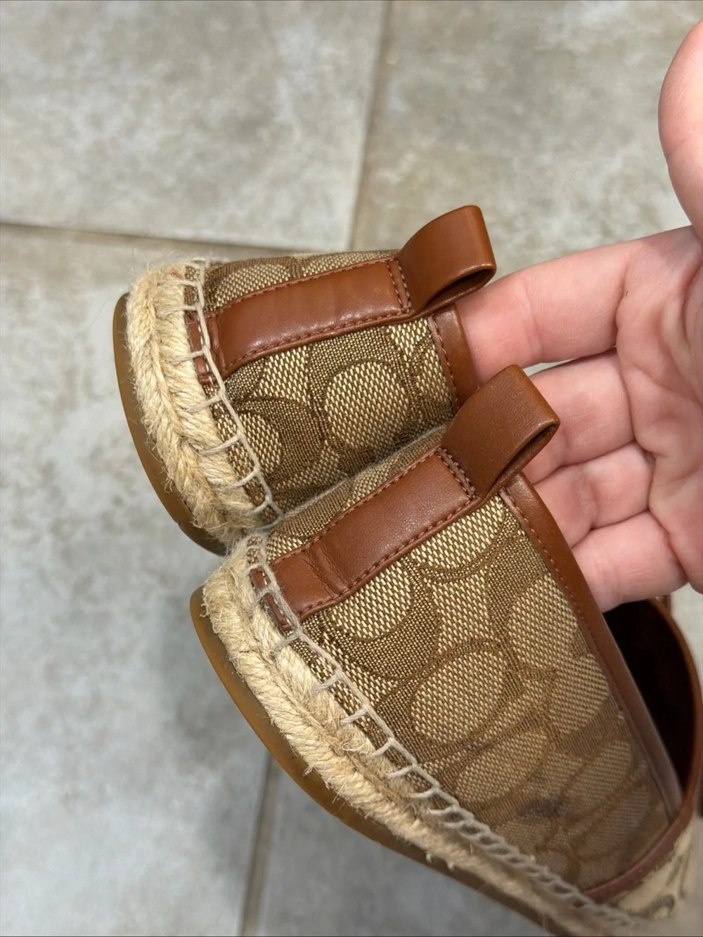 Coach carson espadrille