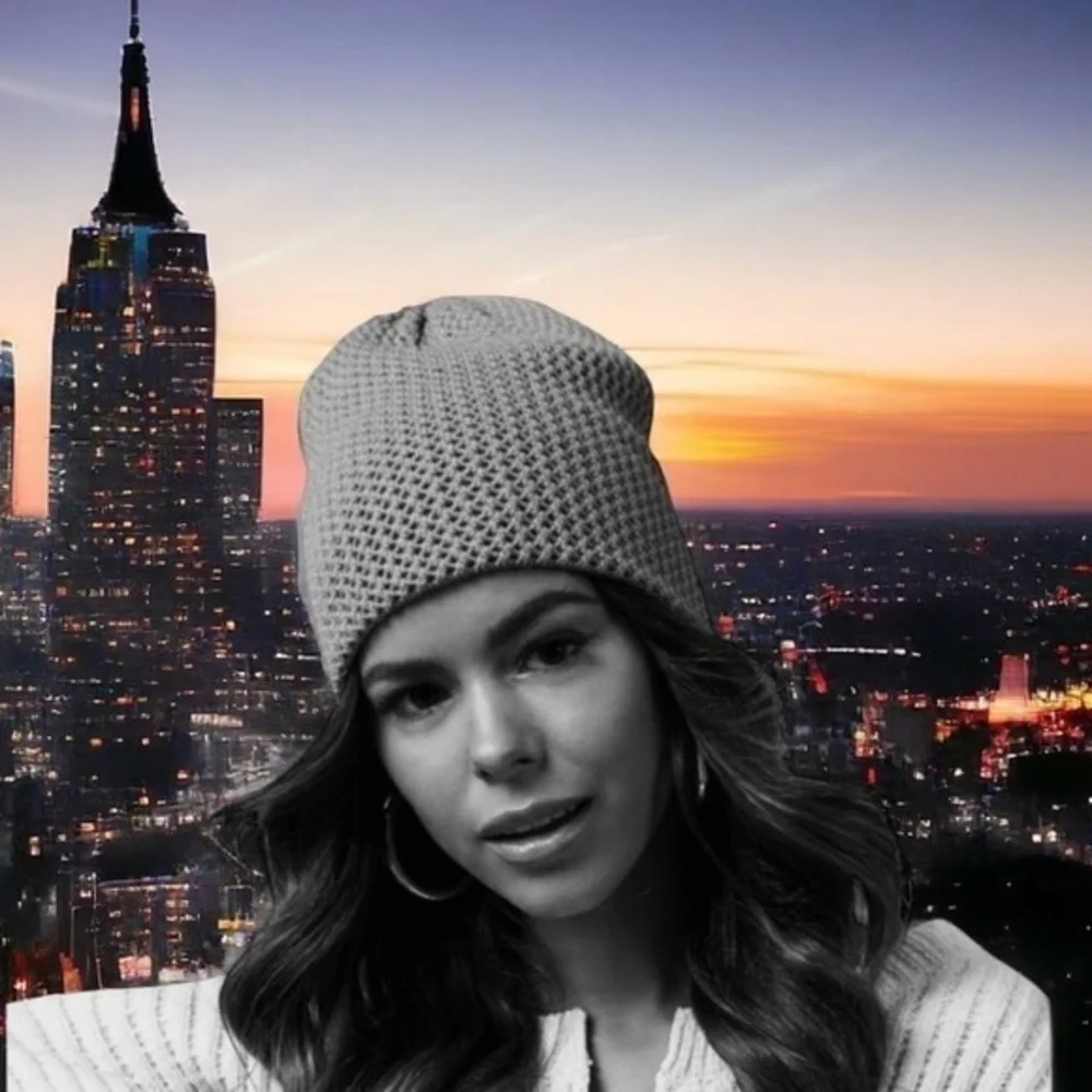 VICI Cloud Beanie Women's Grey Knit Hat 11