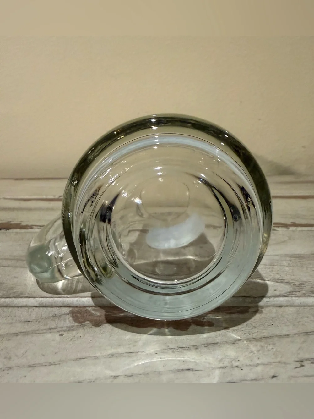 Vintage Sitzmark Ski Humor Glass Beer Mug Barware