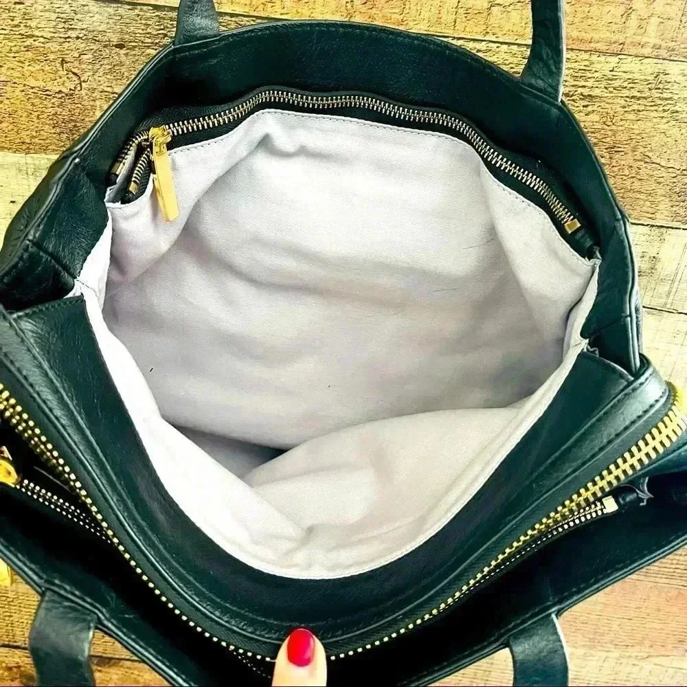 NWOT Via Spiga Leather Laptop/Work Bag