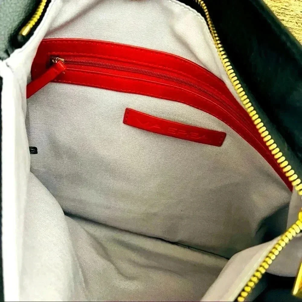 NWOT Via Spiga Leather Laptop/Work Bag