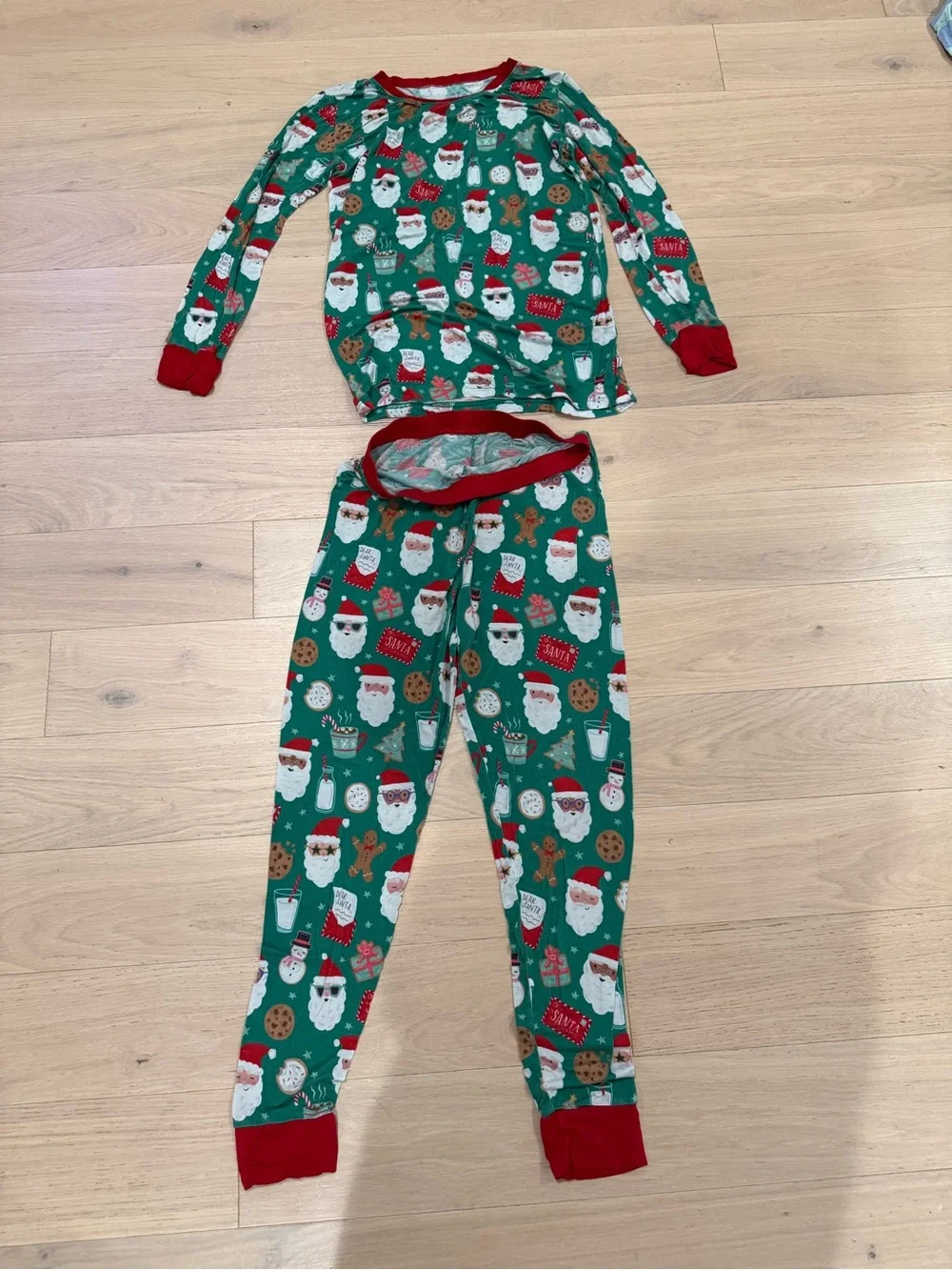 Little Sleepies Kids Christmas Santa Pajama Set