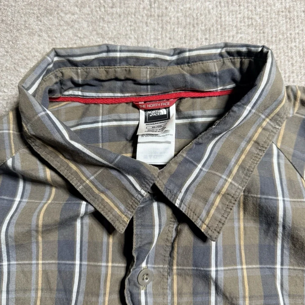 The North Face rare button poly