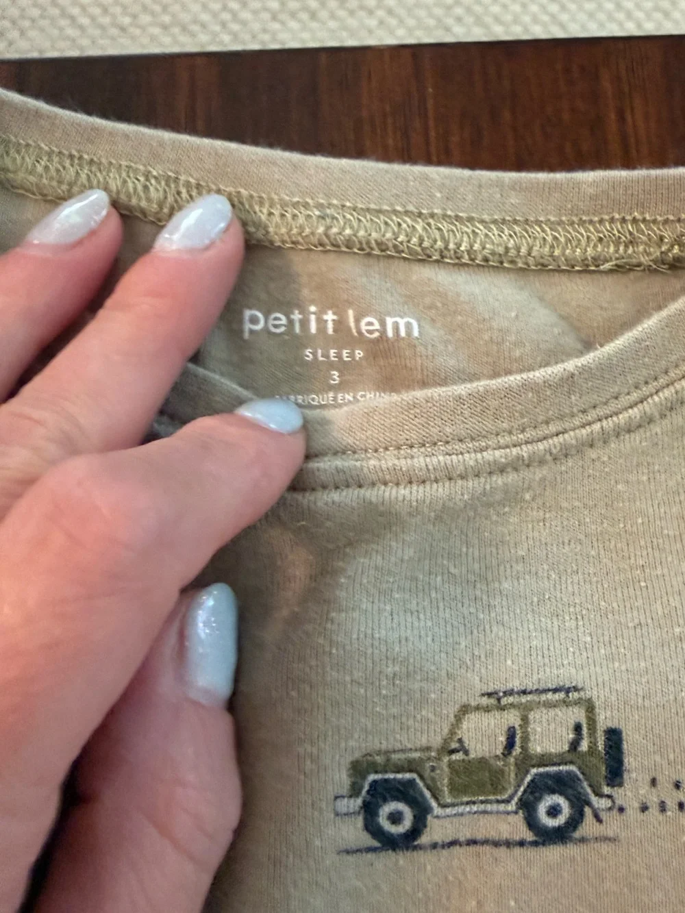Petit Lem matching pajama
