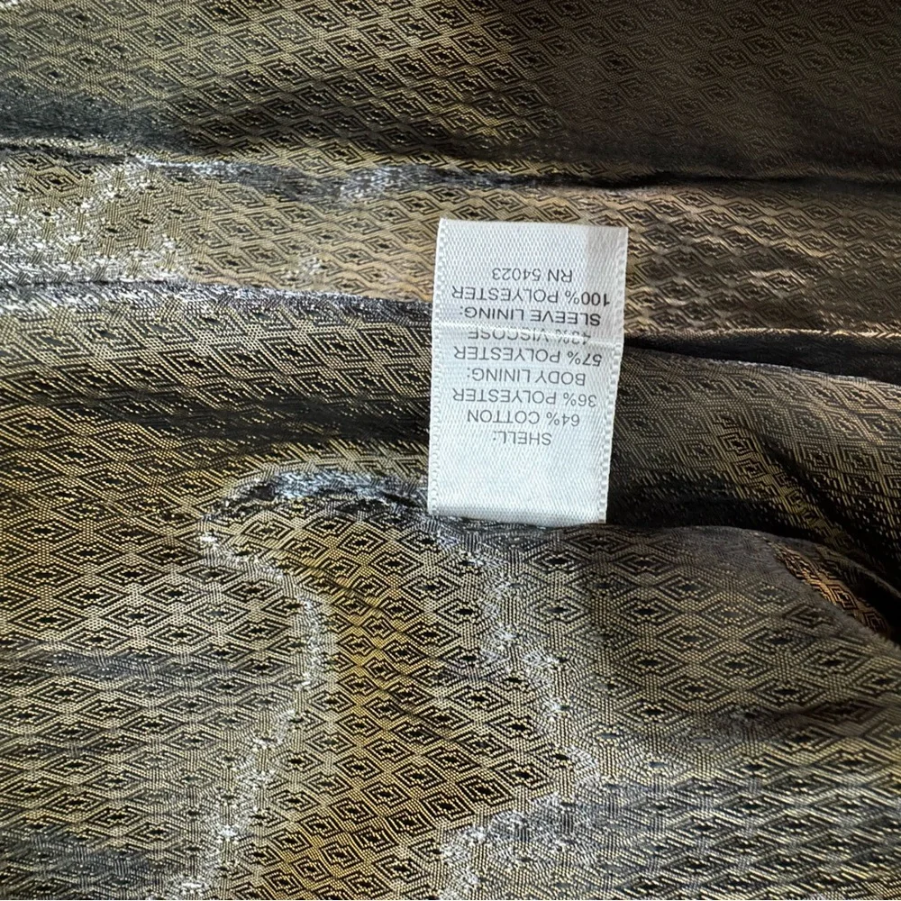 Banana Republic‎ Mad Men Collection Gray Trench Coat Water Resistant Gray Sz XL