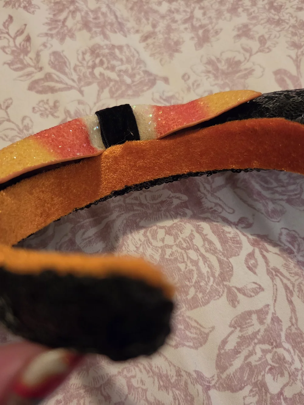 Candy Corn Themed Minnie Mouse Ears From Disney Parks