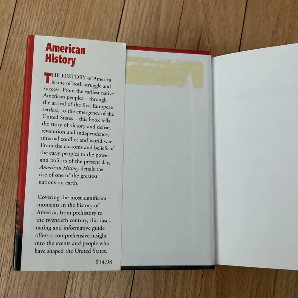 Vintage Book: A DEMPSEY PARR MICROPEDIA “American History” Copyright 1999