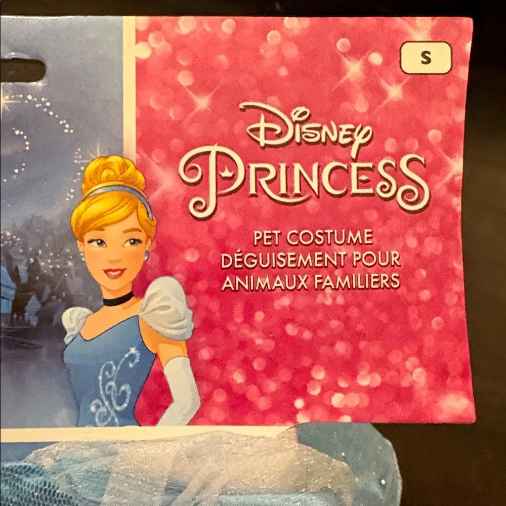 Disney princess Cinderella small  dog or cat costume Halloween event new