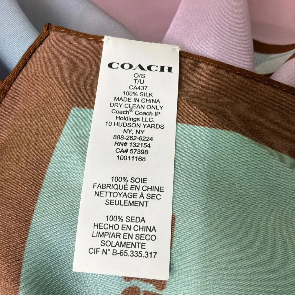 Coach rexy multicolor