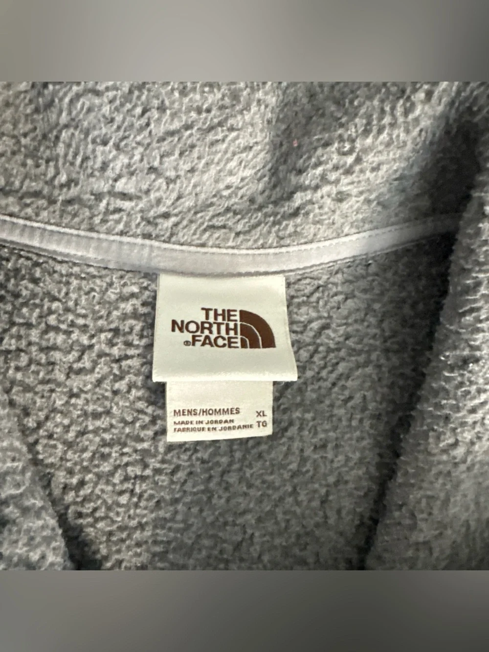 The North Face classic gray