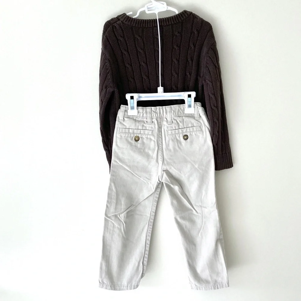 GAP brown crewneck