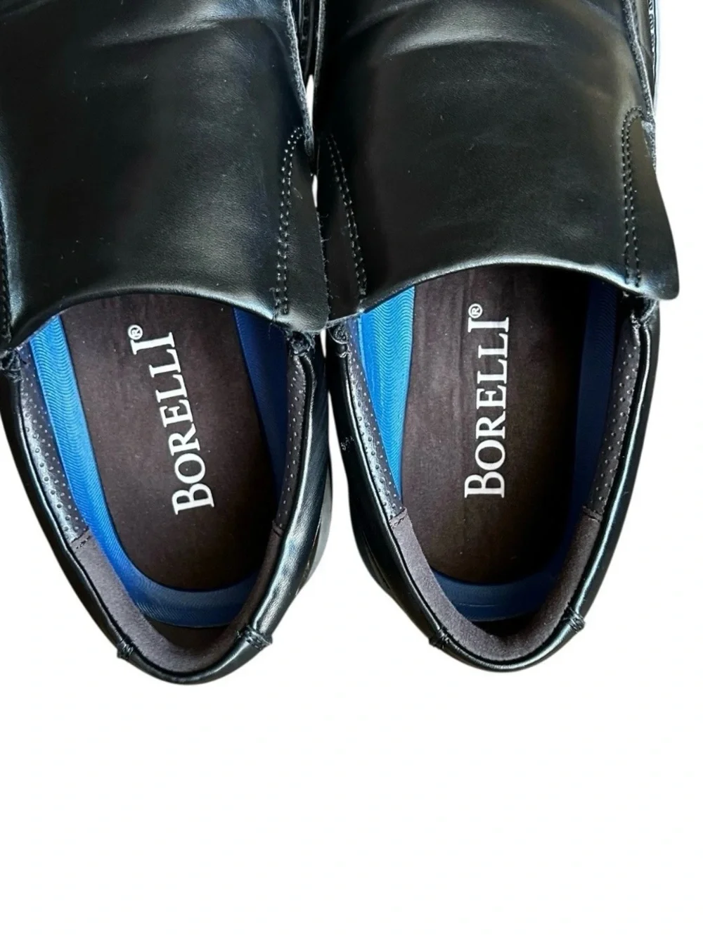 Borelli Trenton Black Slip On Dress Shoes 9M