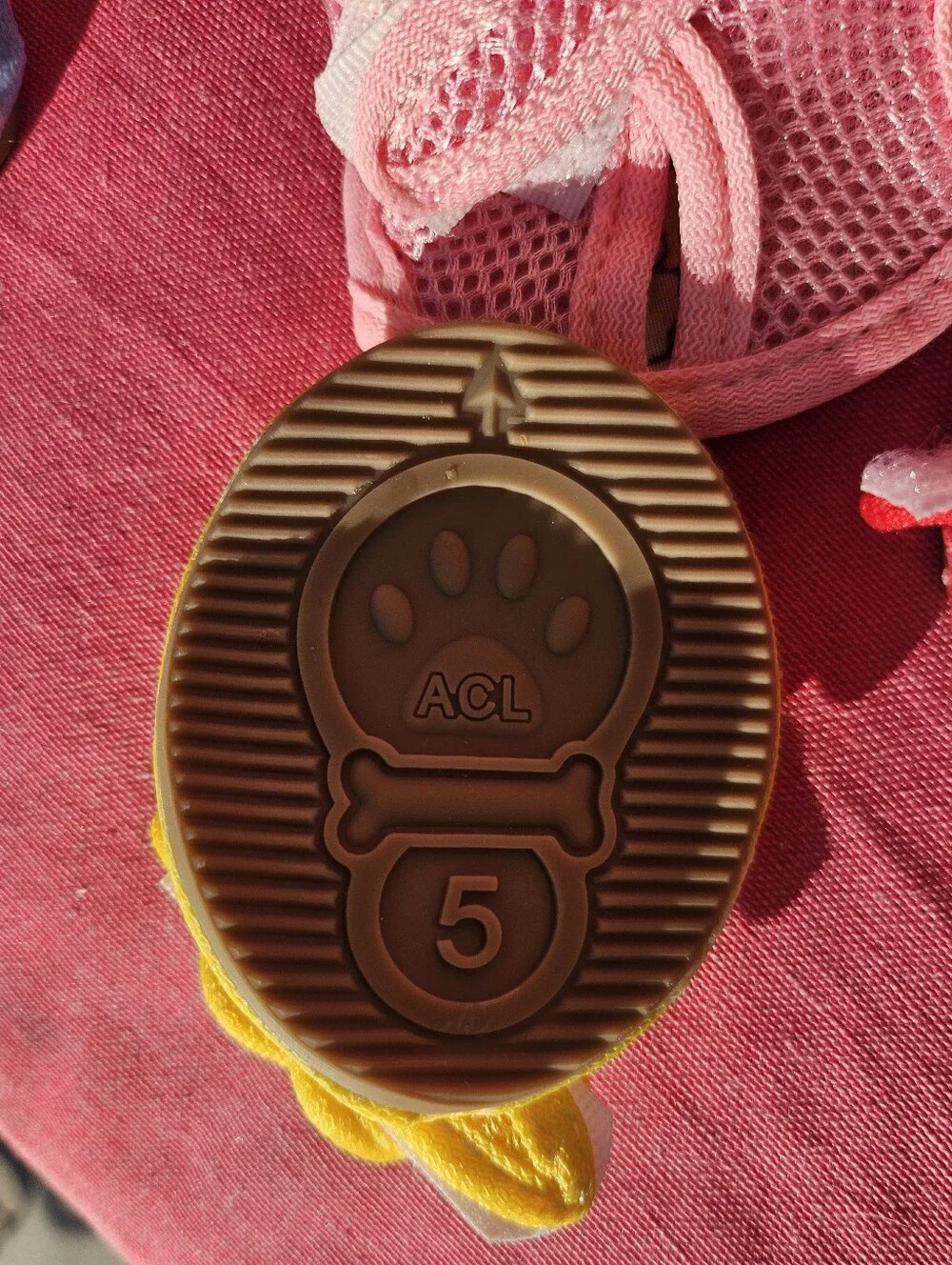 Size 5 Four Sets Of Dog Or Animal Sandles Shoes